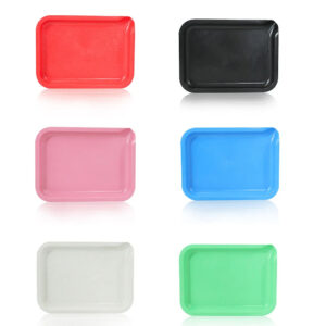 Custom Rolling Tray  20x14.5cm  Biodegradable Plastic with funnel Printed 1 Color