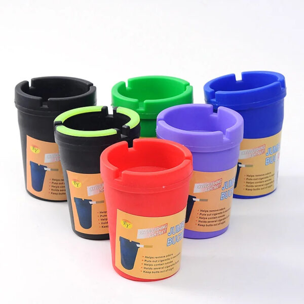 car ashtray mixed colors white label (display 12 units ctn 480)