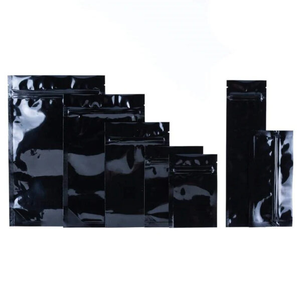 White Label Mylar Bag Clear Front Pack of 50 Un - Image 4